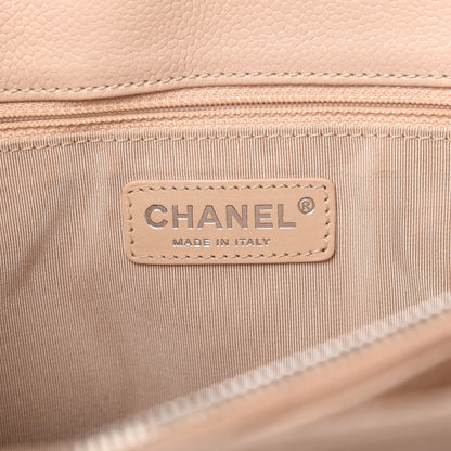 Chanel Caviar Quilted Grand Shopping Tote GST Beige Clair 7 of 9