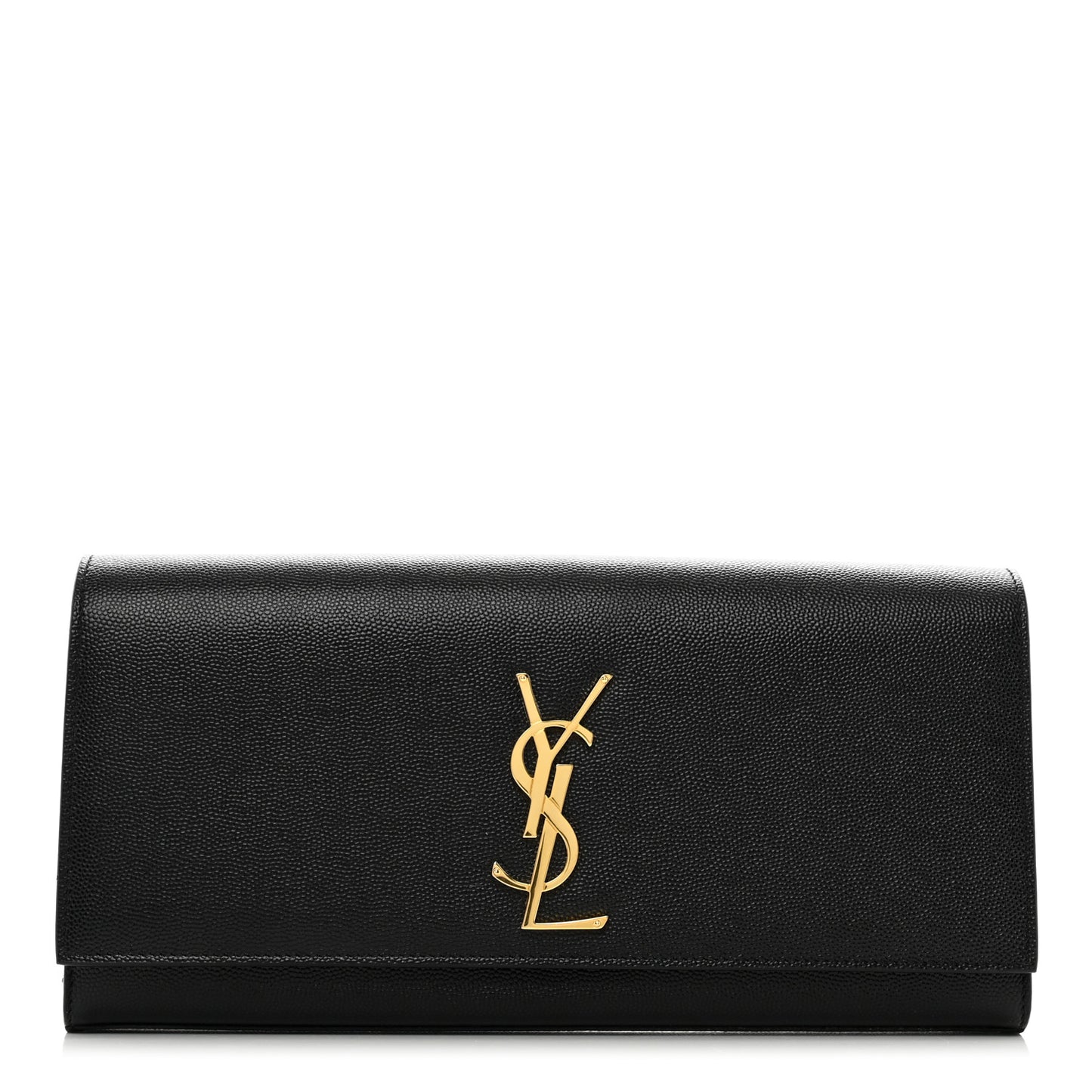 Grain De Poudre Monogram Cassandre Clutch Black