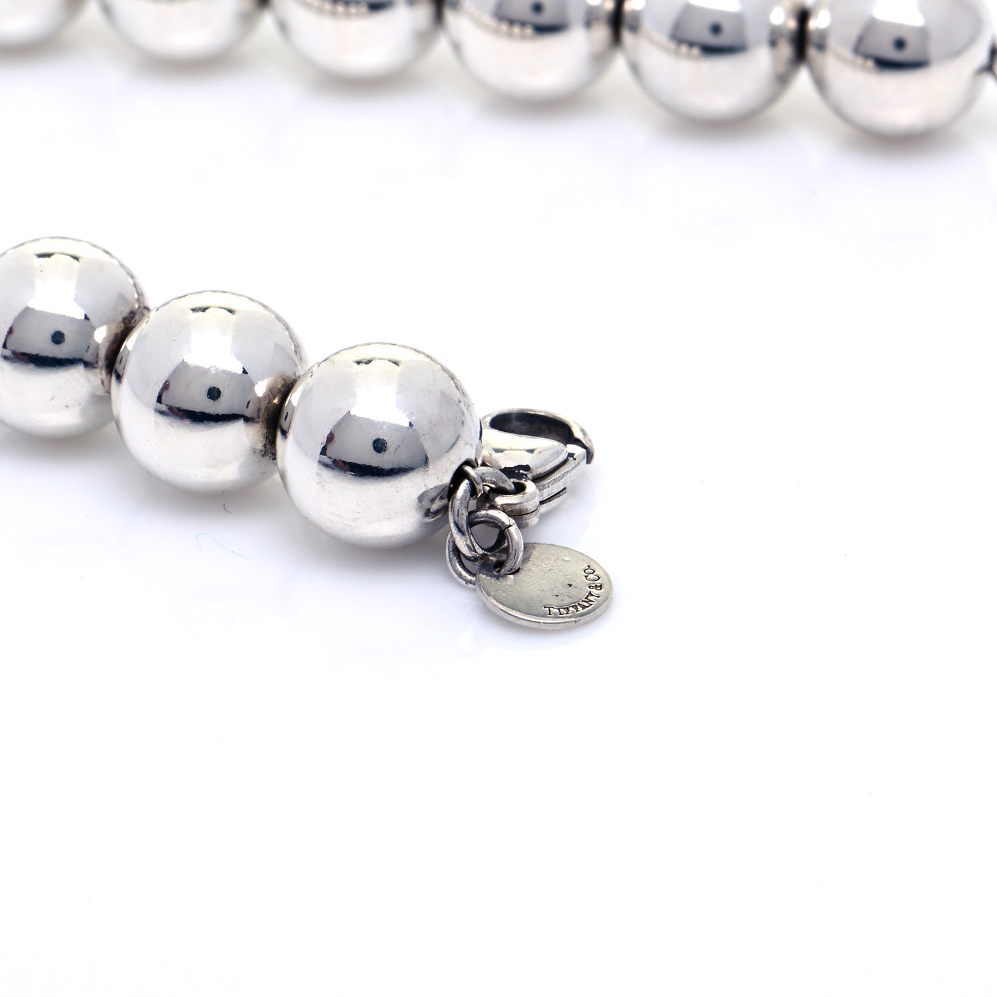 Sterling Silver 10mm HardWear Ball Bracelet
