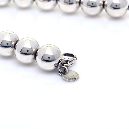 Tiffany Sterling Silver 10mm HardWear Ball Bracelet 5 of 8
