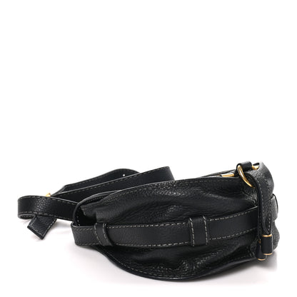 Chloe Calfskin Mini Marcie Round Crossbody Bag Black 4 of 9