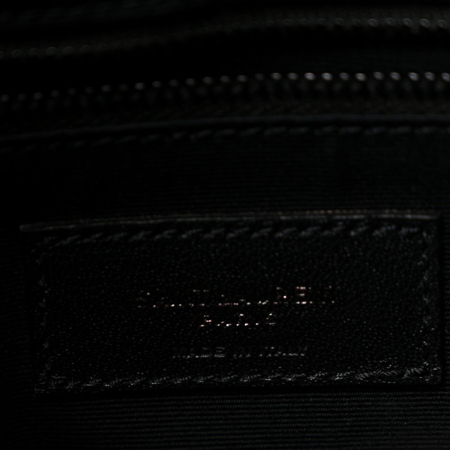 Saint Laurent Calfskin Y Quilted Monogram Monochrome Medium Loulou Chain Satchel Black 6 of 10
