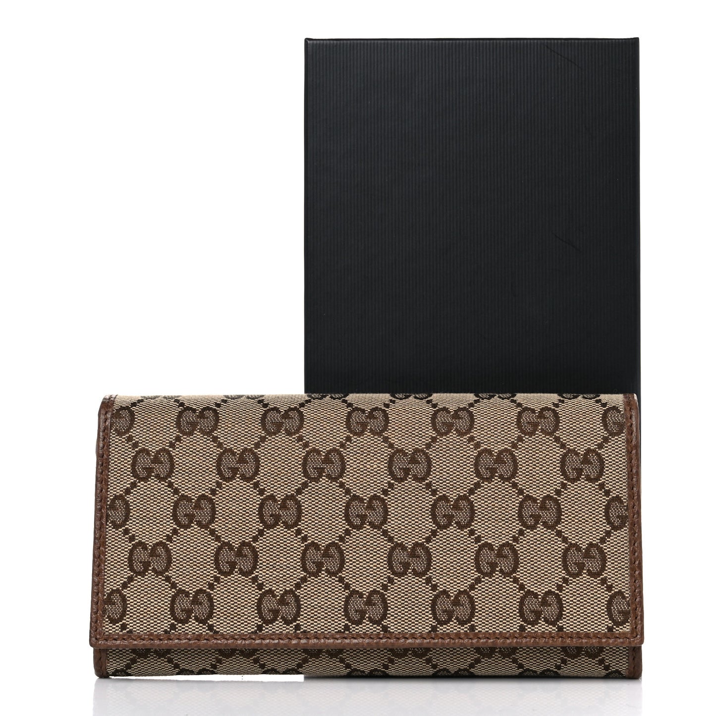 Monogram Continental Flap Wallet Brown