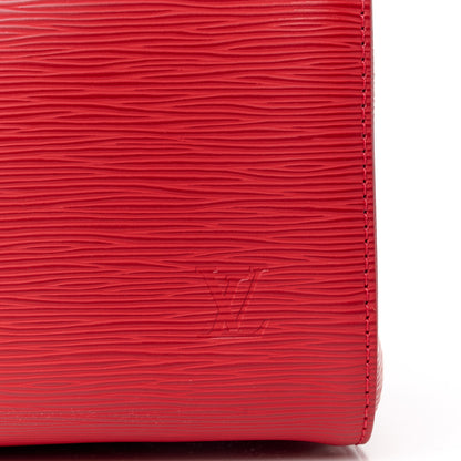 Louis Vuitton Epi Speedy 30 Castillan Red 8 of 12