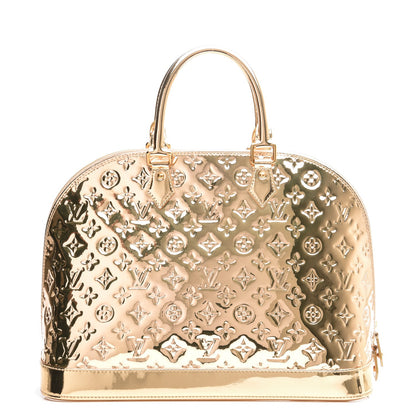 Louis Vuitton Monogram Miroir Alma MM Gold 1 of 6