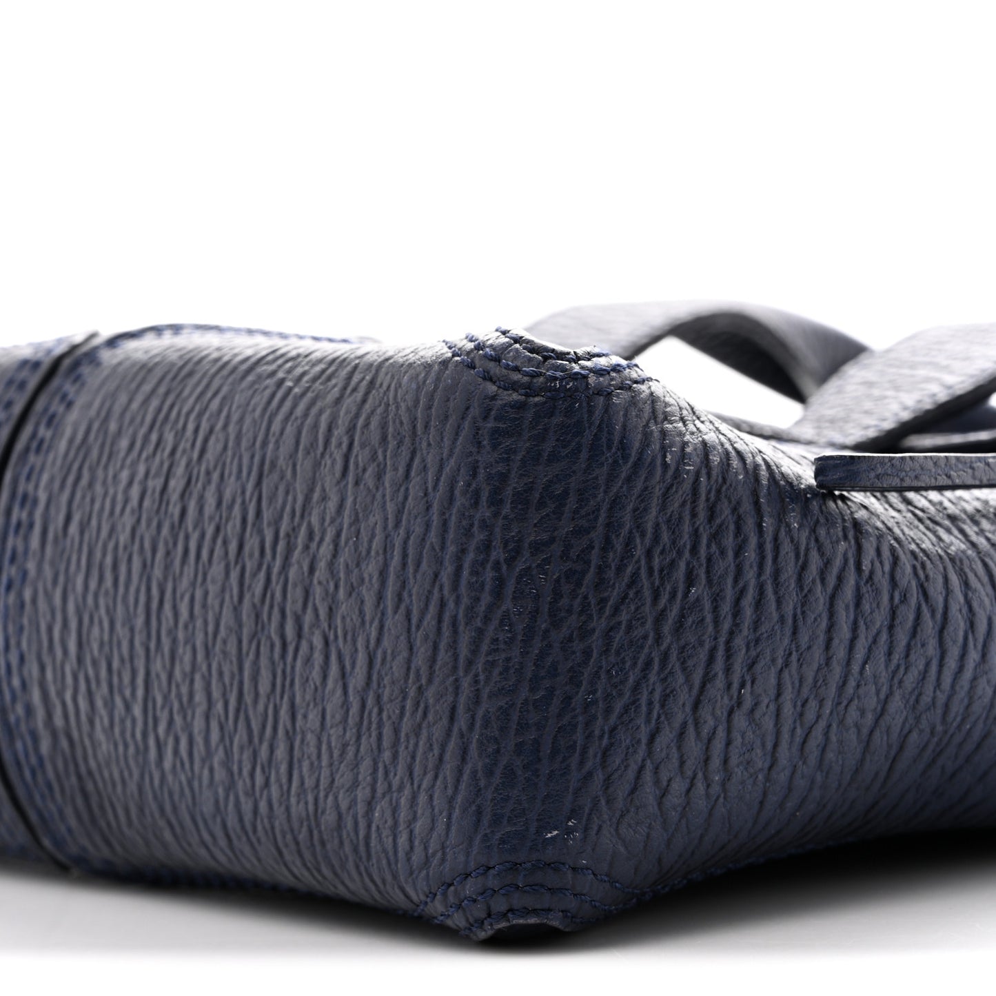 Textured Calfskin Mini Pashli Satchel Ink