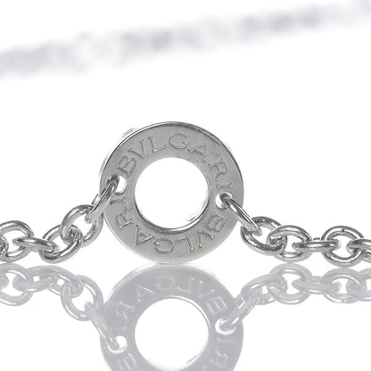 Bulgari Sterling Silver Ceramic Save The Children Pendant Necklace 9 of 10