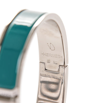 Hermes Enamel Narrow Clic Clac H Bracelet PM Veronese 5 of 8