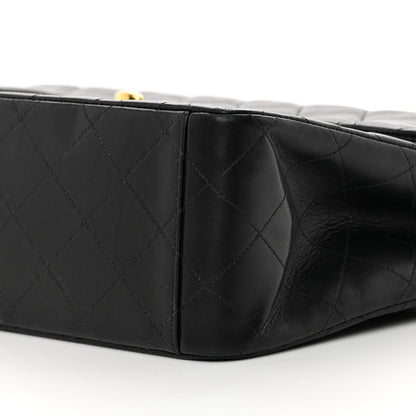 Chanel Lambskin Quilted XL Jumbo Single Flap Black 11 of 15