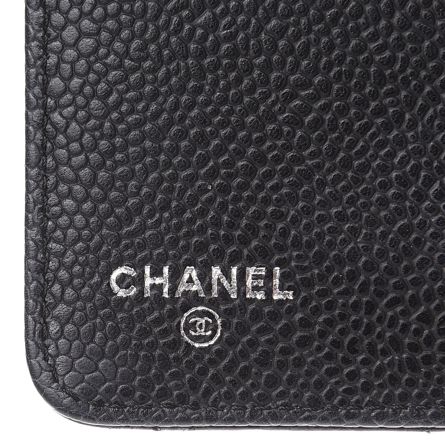 Chanel Caviar Quilted Medium Agenda Cover Black 6 of 9