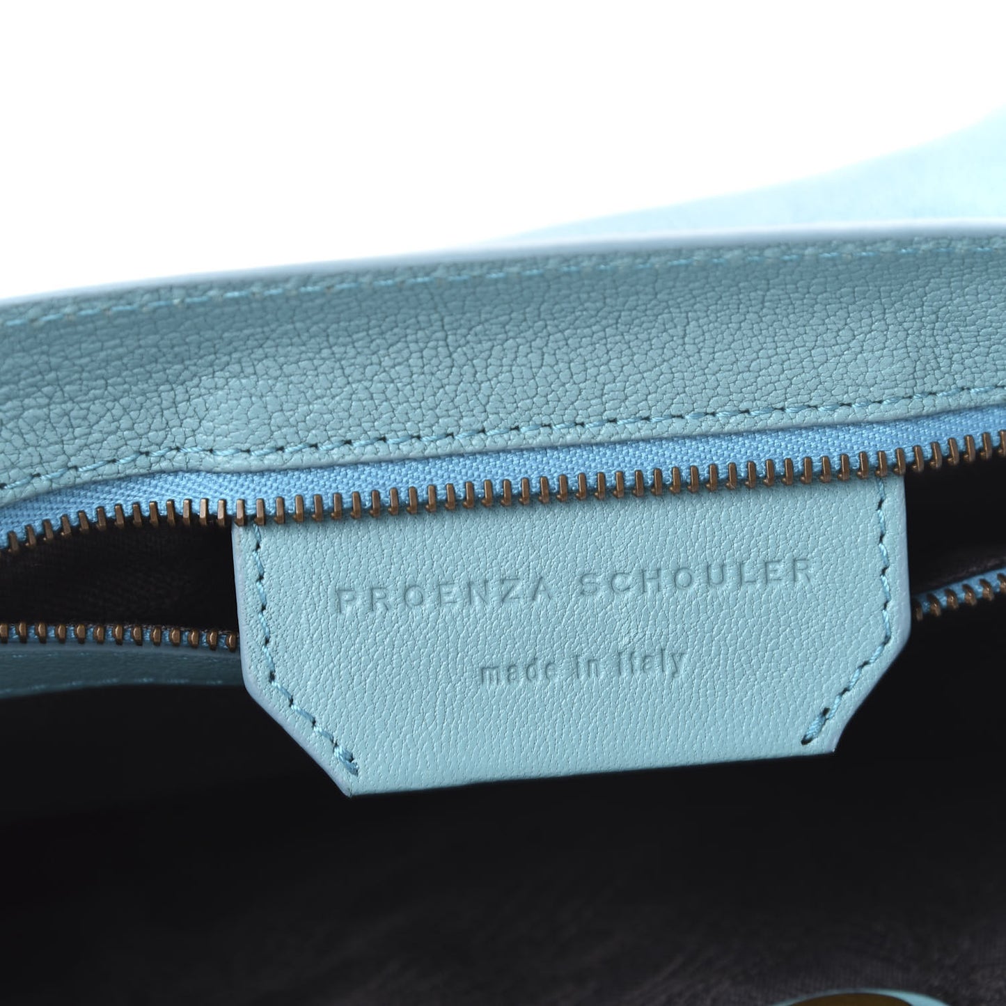 Lambskin Medium PS1 Satchel Lagoon