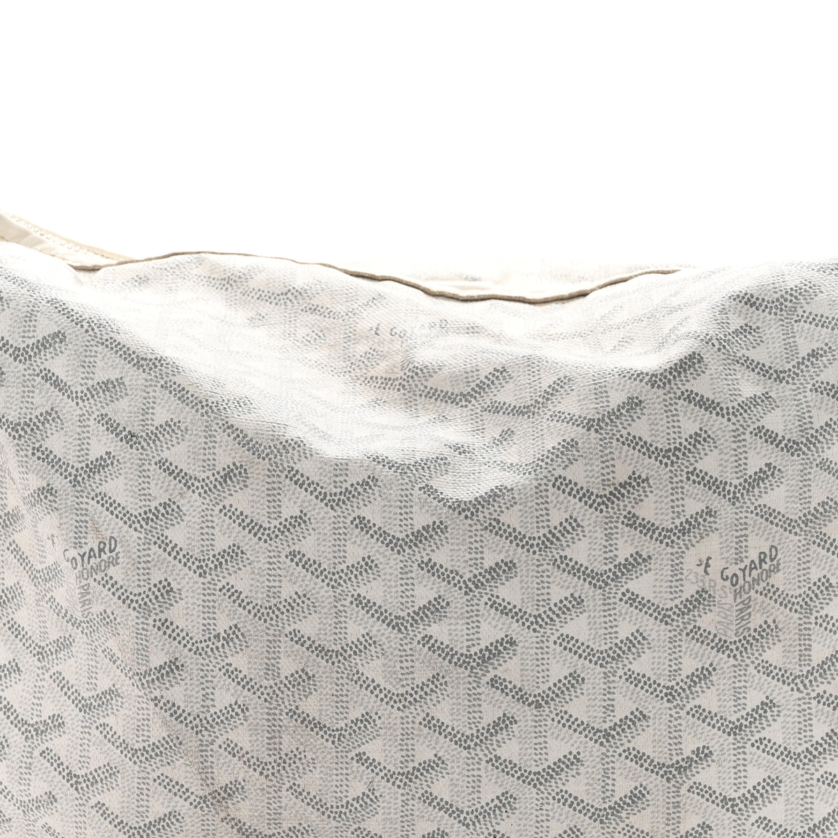 Goyardine Boheme Hobo White