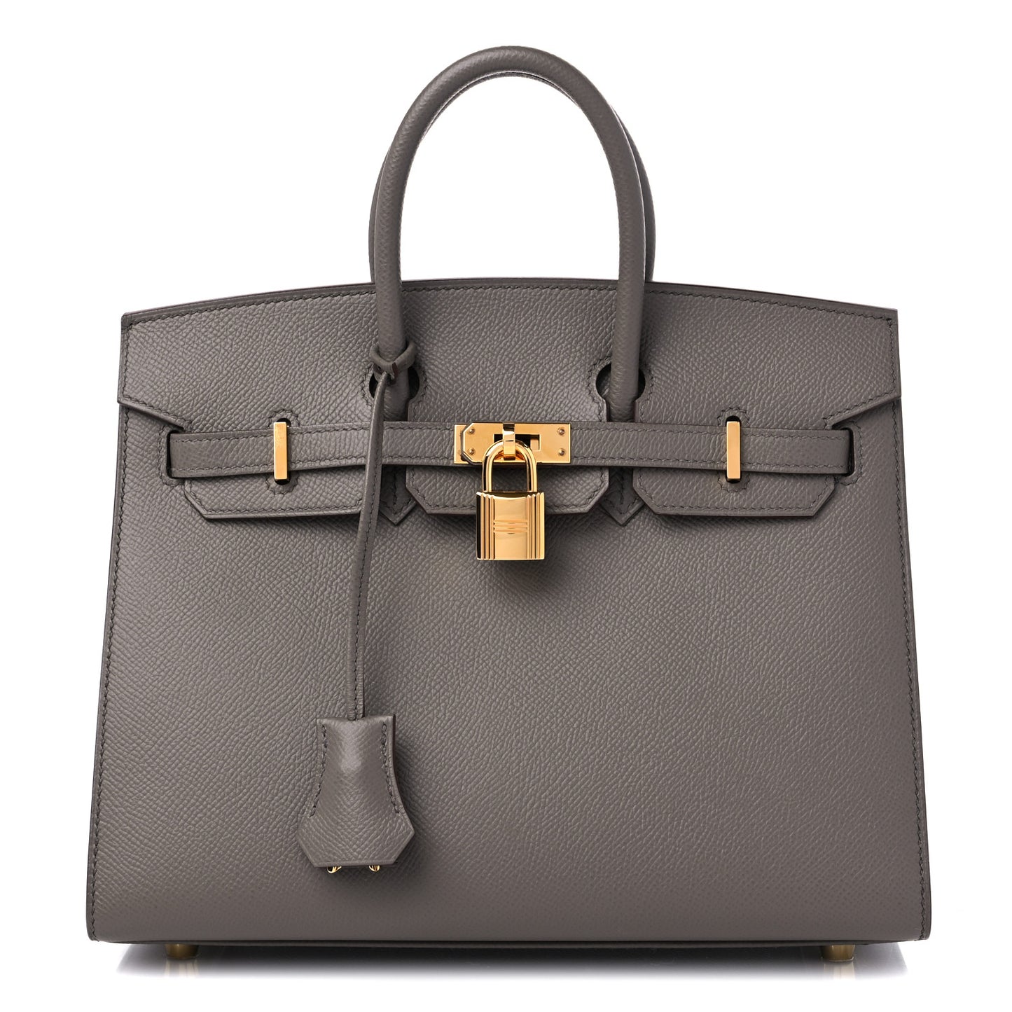 Epsom Birkin Sellier 25 Etain