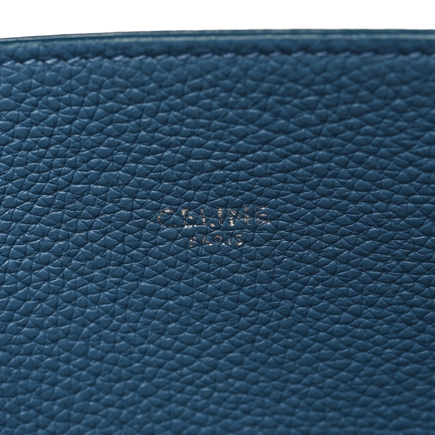 Celine Soft Grained Calfskin Small Belt Cabas Phantom Blue 5 of 7