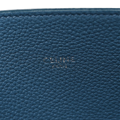 Celine Soft Grained Calfskin Small Belt Cabas Phantom Blue 5 of 7