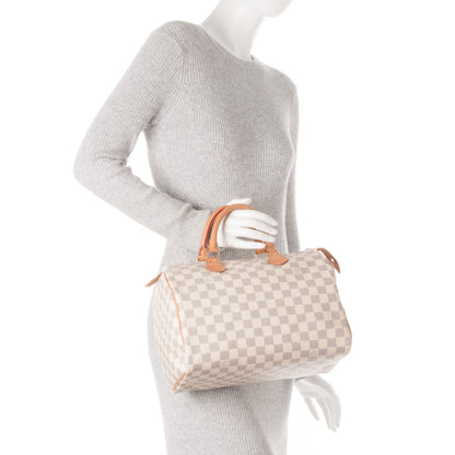 Louis Vuitton Damier Azur Speedy 30 2 of 7
