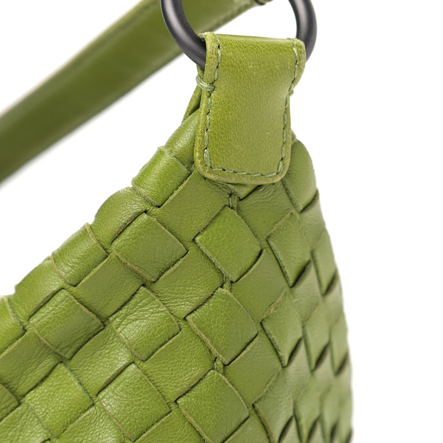 Bottega Veneta Nappa Intrecciato Small Shoulder Bag Assenzio 12 of 14