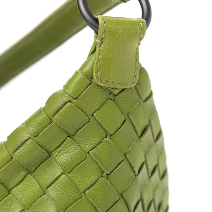 Bottega Veneta Nappa Intrecciato Small Shoulder Bag Assenzio 12 of 14