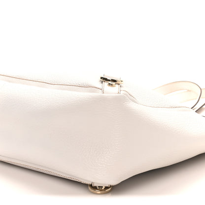 Gucci Calfskin Large Abbey Tote White 10 of 10