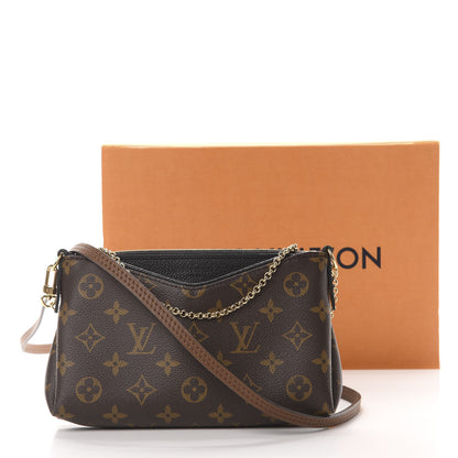 Louis Vuitton Monogram Pallas Clutch Black 11 of 11