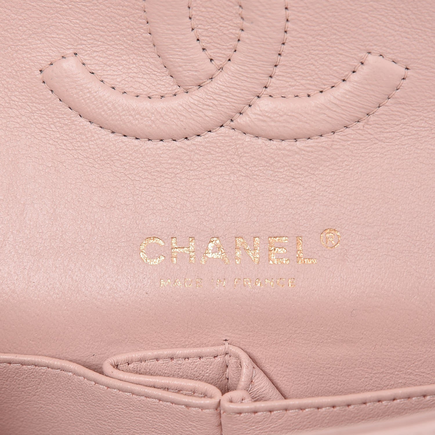 Chanel Lambskin Quilted Medium Double Flap Pink 6 of 9
