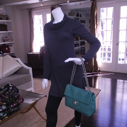 Chanel Vintage Lambskin XL Jumbo Flap 2 of 12
