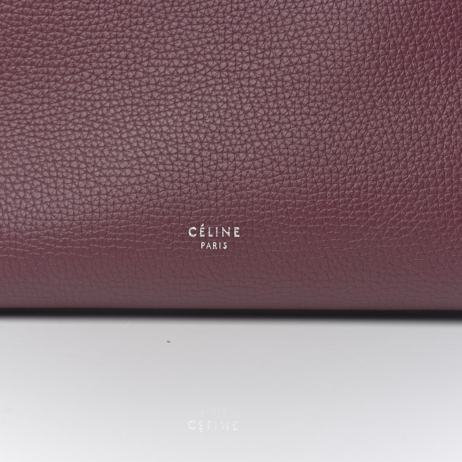 Celine Supple Grained Calfskin Small Big Bag Wine 6 of 10