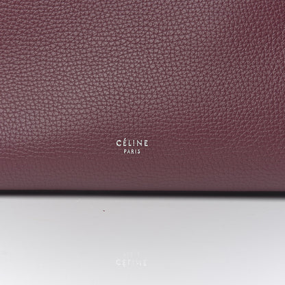 Celine Supple Grained Calfskin Small Big Bag Wine 6 of 10