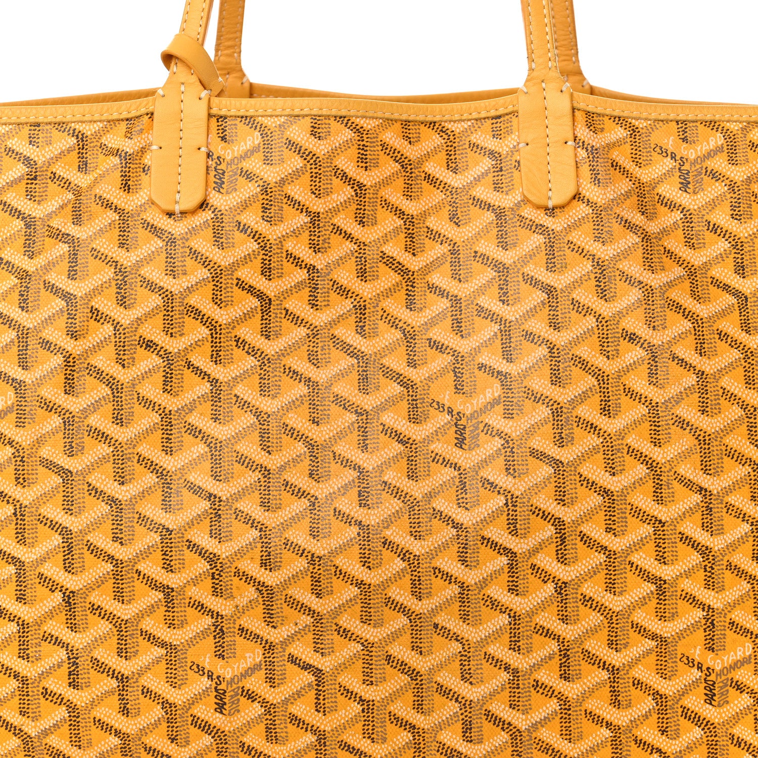 Goyard Goyardine Saint Louis PM Yellow 9 of 15