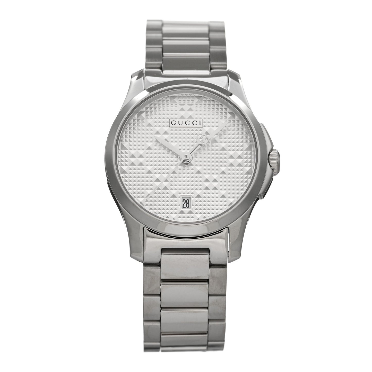 Stainless Steel 27mm G-Timeless Diamante Quartz Watch