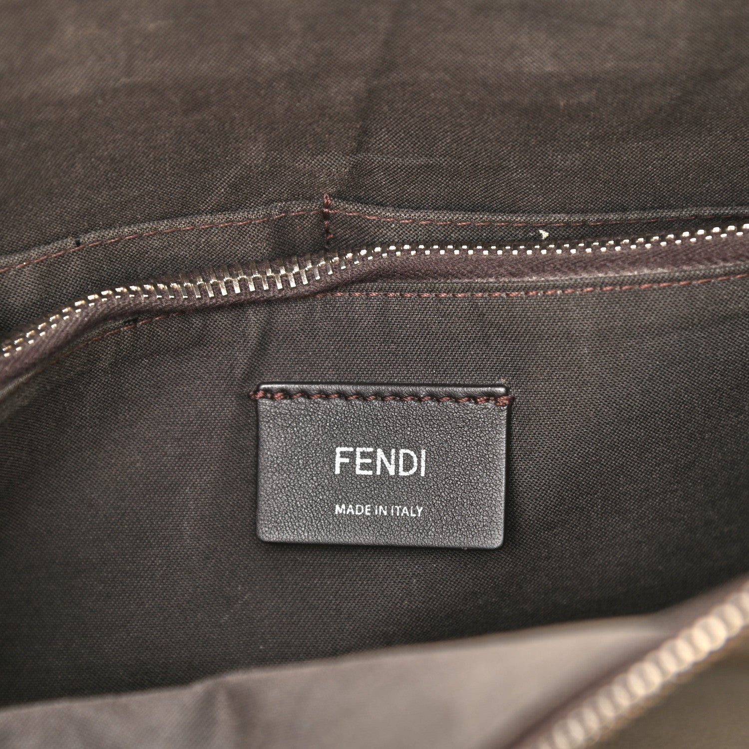 Fendi Vitello Dolce 4 Color Medium By The Way Boston Bag Carbone Grigio Polvere Multicolor 6 of 10
