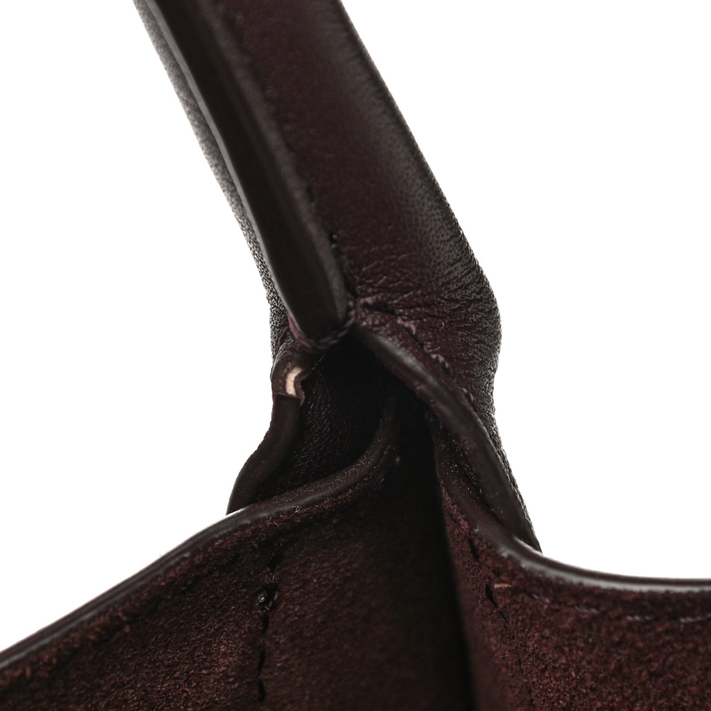 Smooth Calfskin Small Big Bag Burgundy