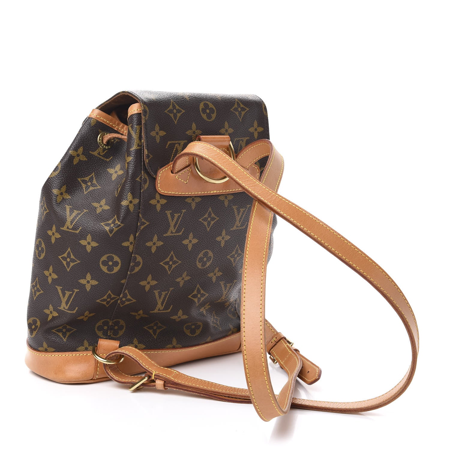 Louis Vuitton Monogram Montsouris MM Backpack 2 of 9