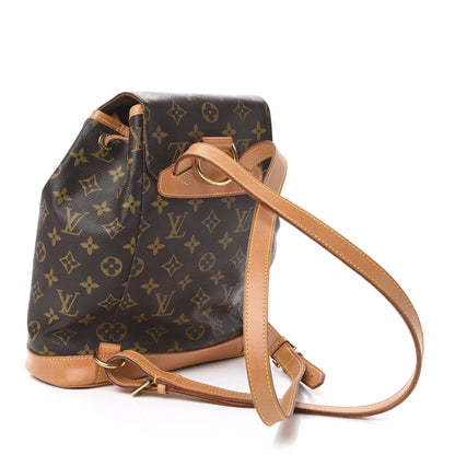 Louis Vuitton Monogram Montsouris MM Backpack 2 of 9