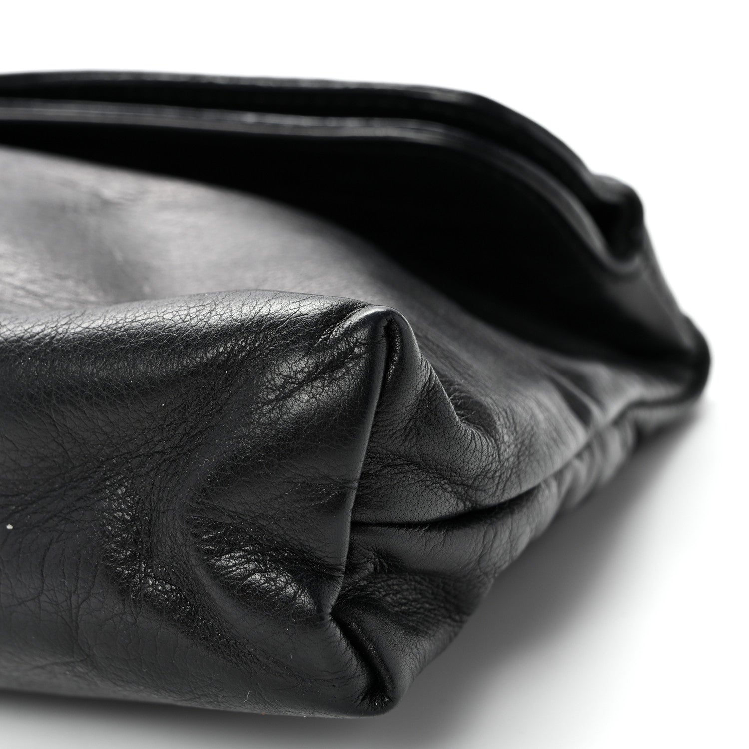Gucci Calfskin Bamboo Croisette Clutch Black 10 of 10