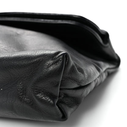 Gucci Calfskin Bamboo Croisette Clutch Black 10 of 10