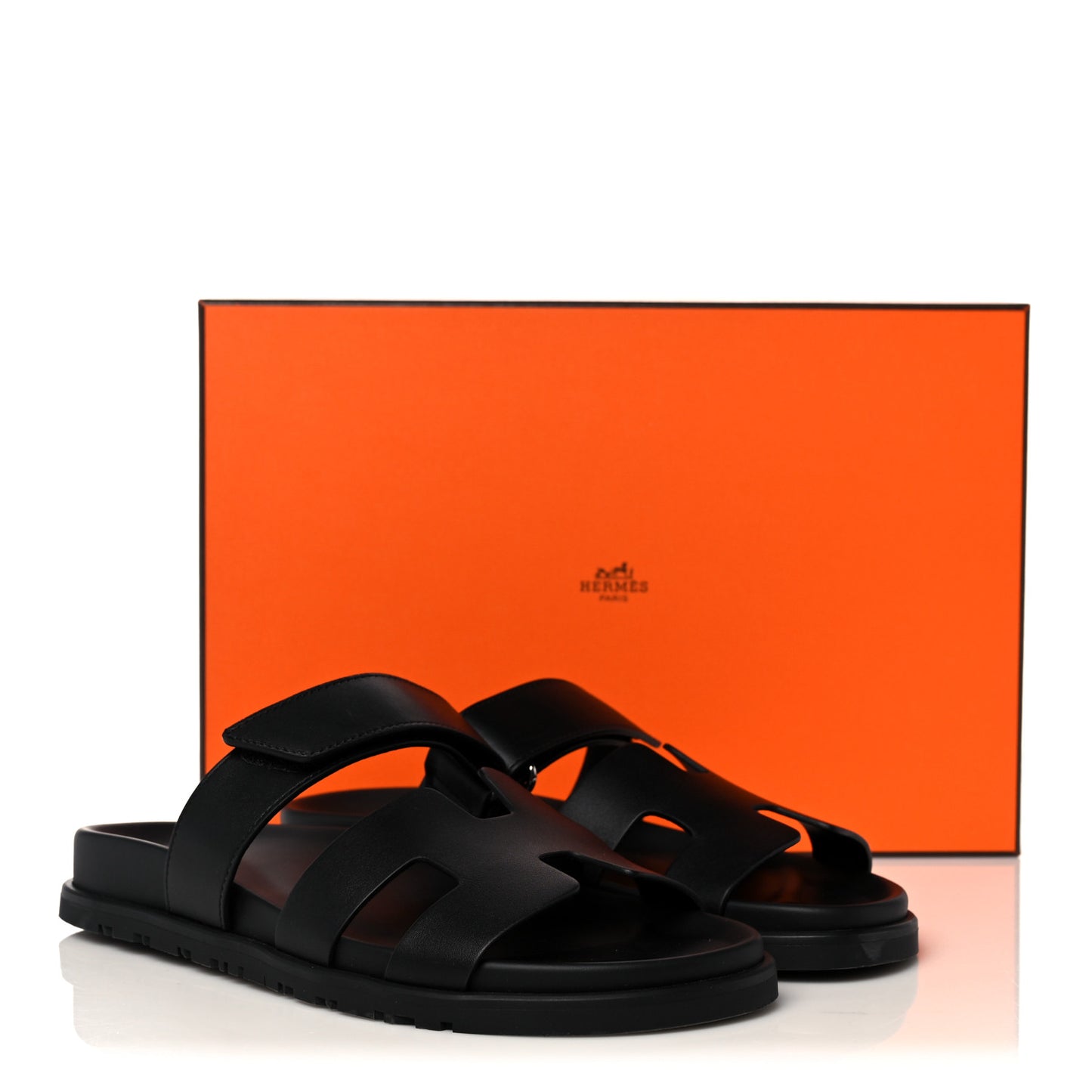 Calfskin Womens Chypre Sandals 38 Black