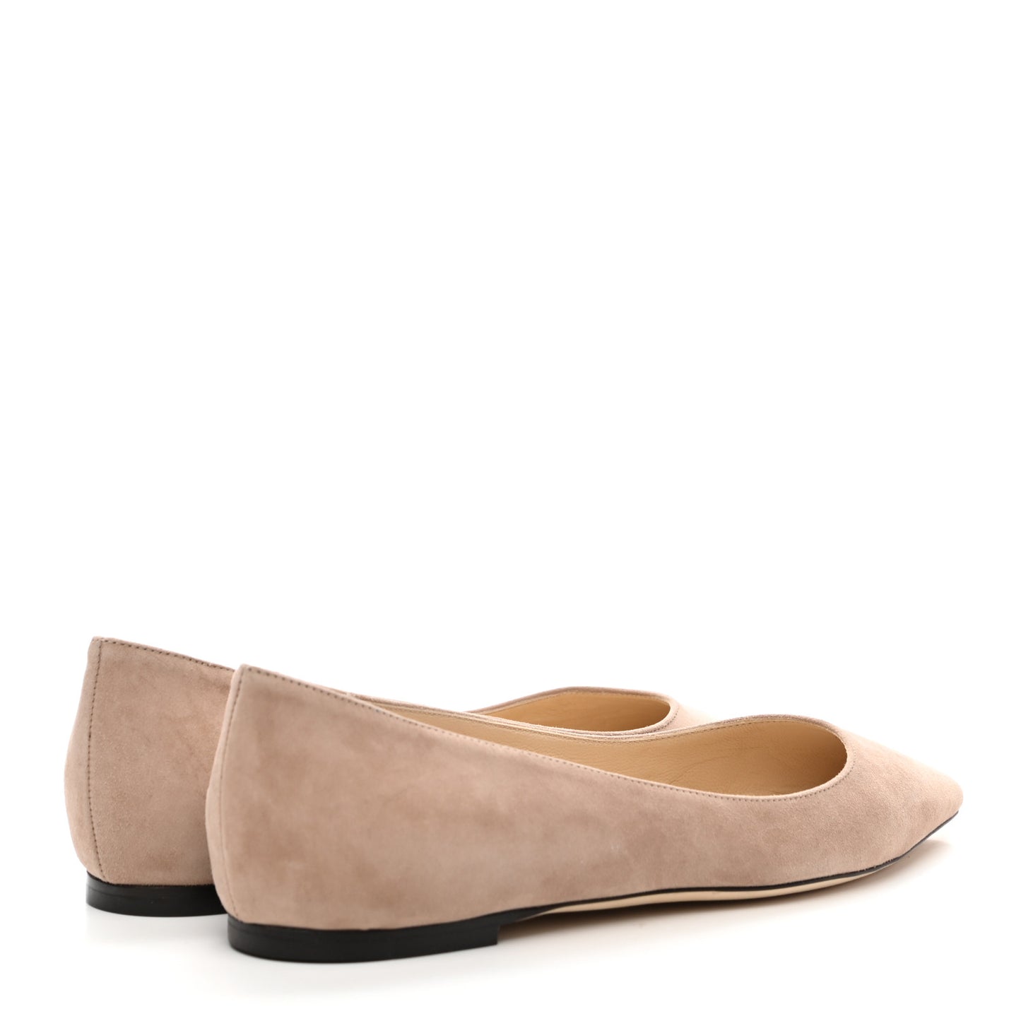 Suede Romy Flats 37.5 Ballet Pink