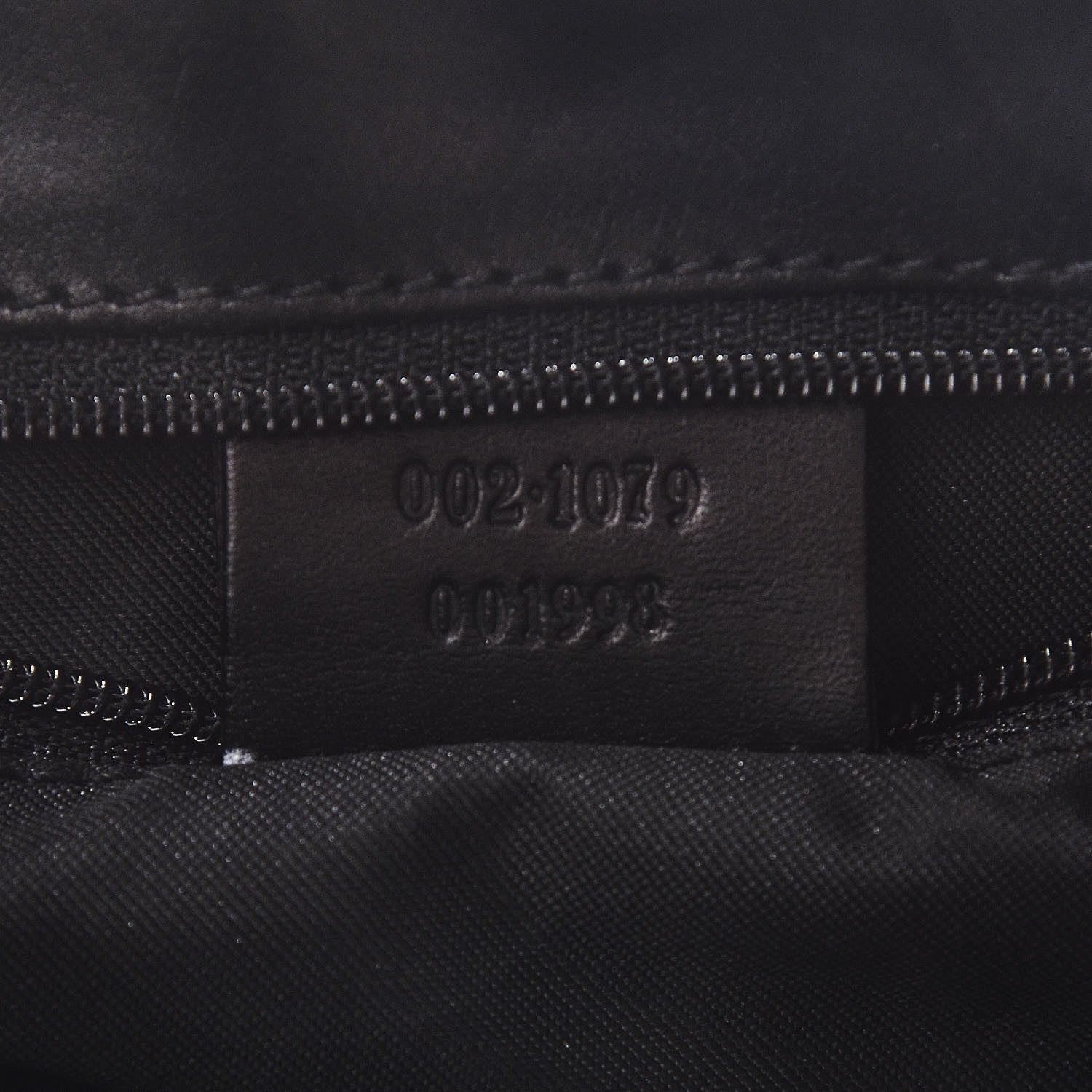 Gucci Nylon Monogram Hobo Black 7 of 10
