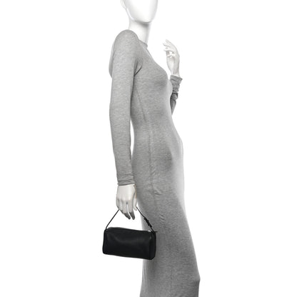The Row Grained Calfskin 90's Bag Black 2 of 9