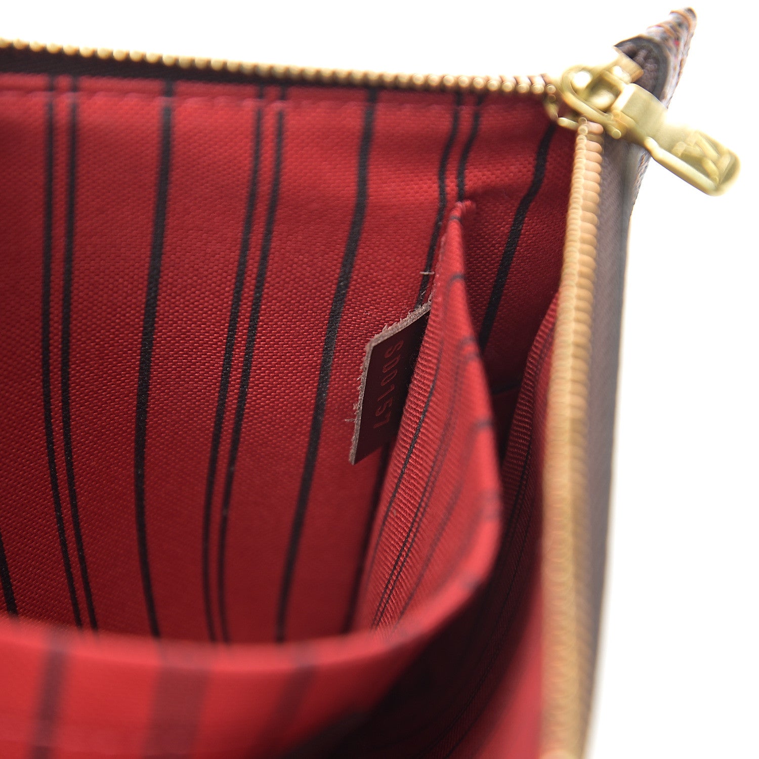 Louis Vuitton Damier Ebene Neverfull MM GM Pochette 7 of 8