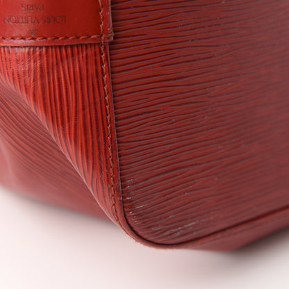 Louis Vuitton Epi Petit Noe Castillan Red 8 of 11