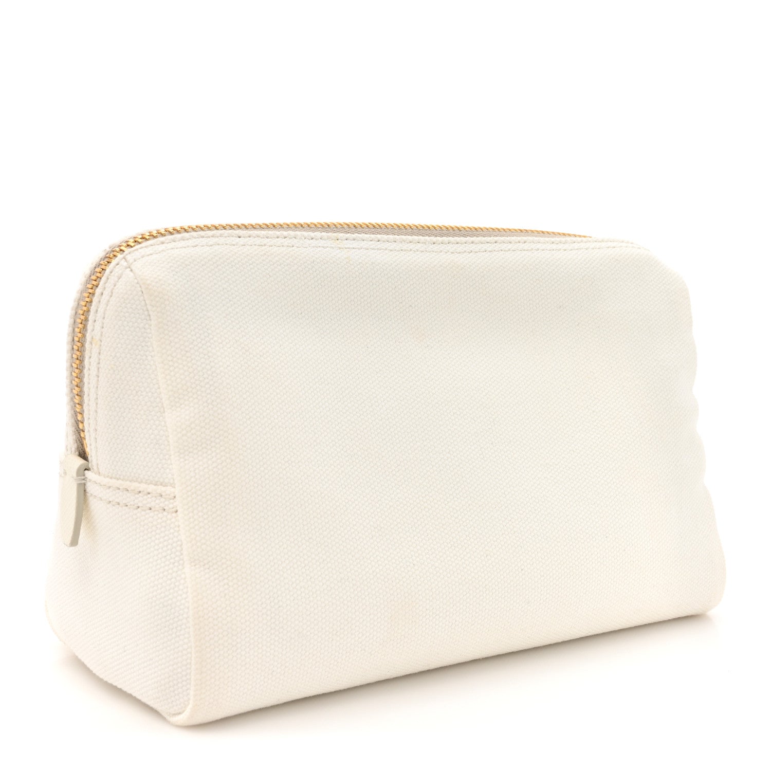 Prada Canvas Canapa Logo Pouch White Blue 3 of 6