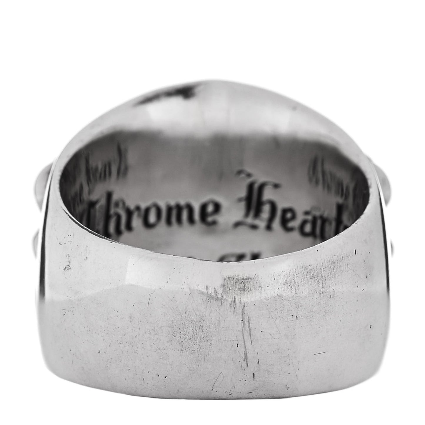 Sterling Silver Keeper Ring 58 8.5