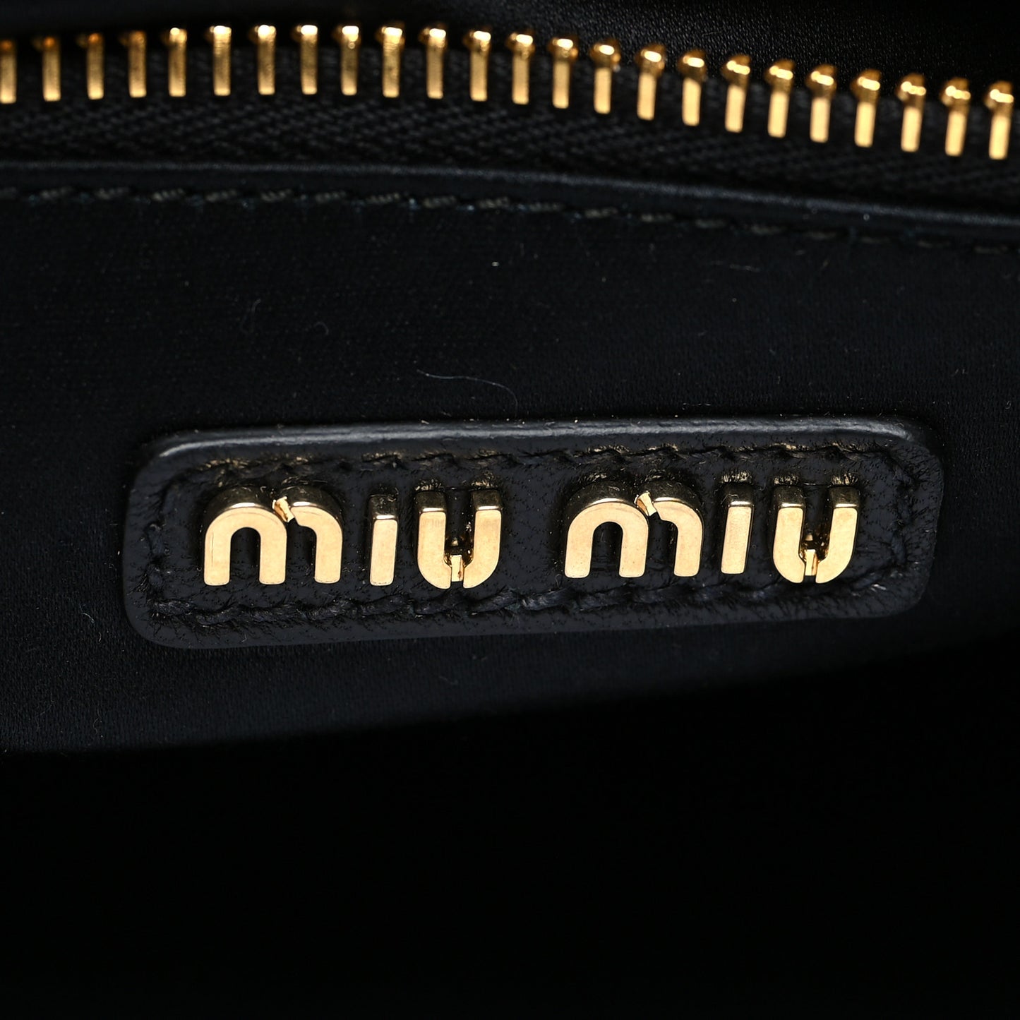 Nappa Matelasse Tote Bag Black