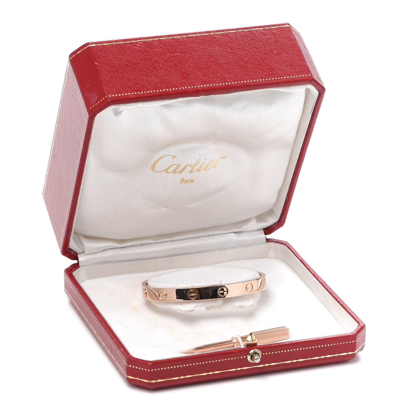 18K Pink Gold LOVE Bracelet 16
