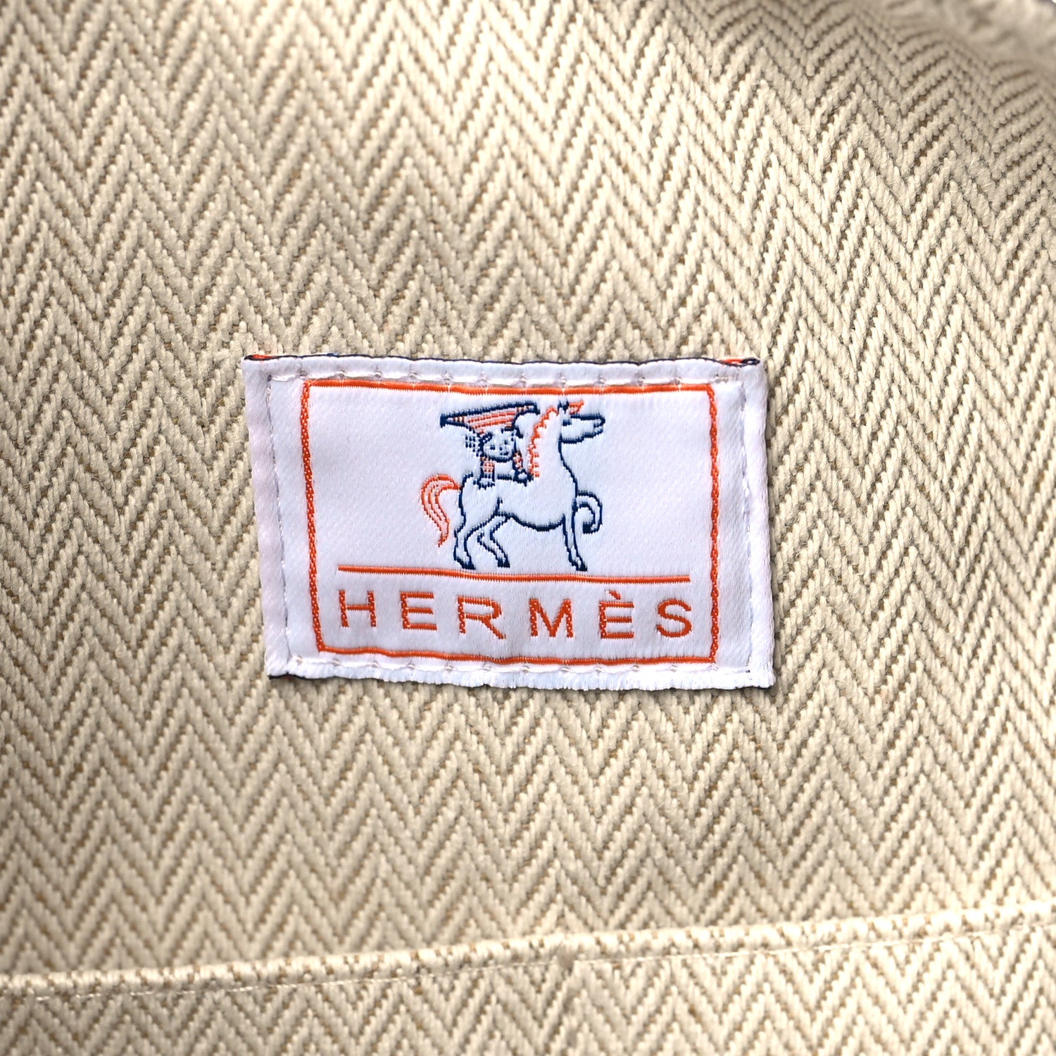 Hermes Canvas Large Bride-A-Brac Cabriole Case Bleu Nattier 6 of 7