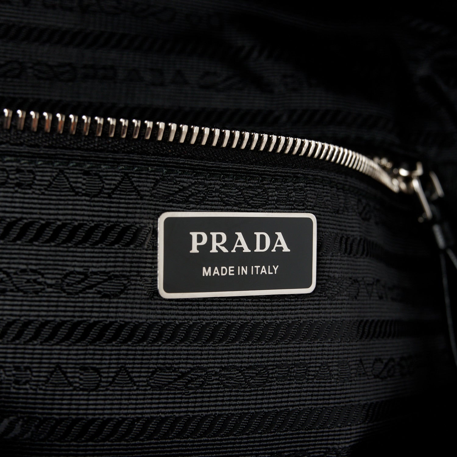 Prada Nappa Padded Signaux Bag Black 6 of 10