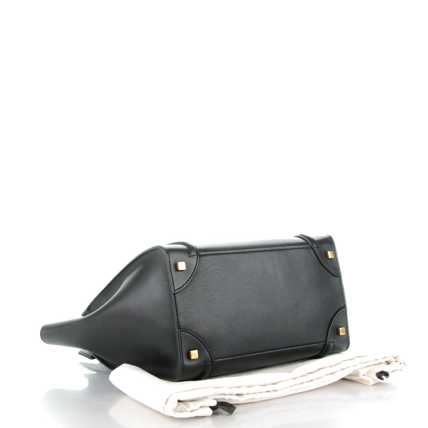 Smooth Calfskin Mini Luggage Black