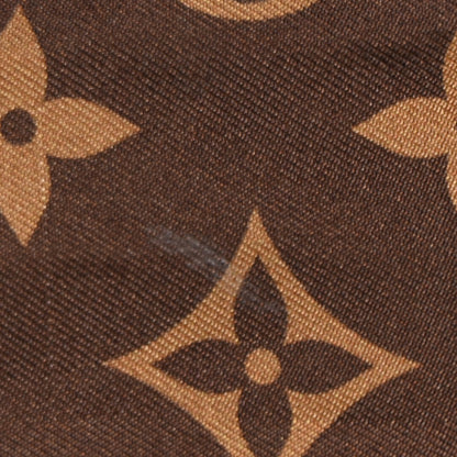 Louis Vuitton Silk Monogram Confidential Bandeau Brown 9 of 10